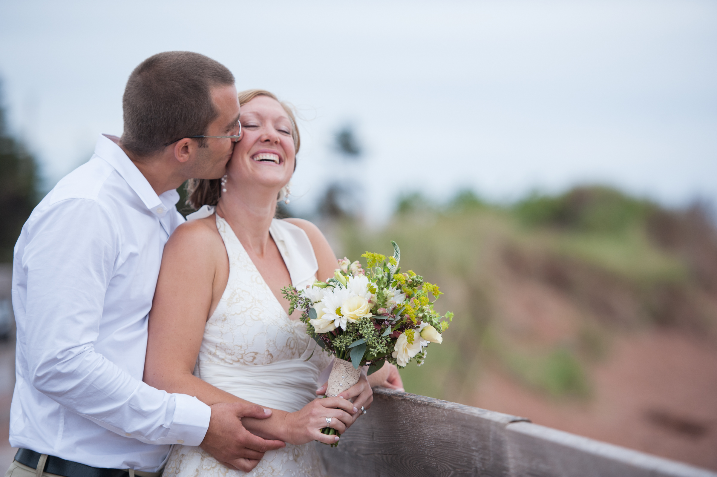 Wedding  photography red shores of PEI